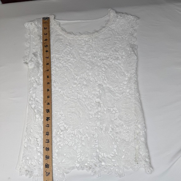 4 Floral Crochet Floral Lace Tops Whimsigoth Grunge Romantic Coquette Victorian - Picture 8 of 17